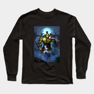 Green warrior Orc Long Sleeve T-Shirt